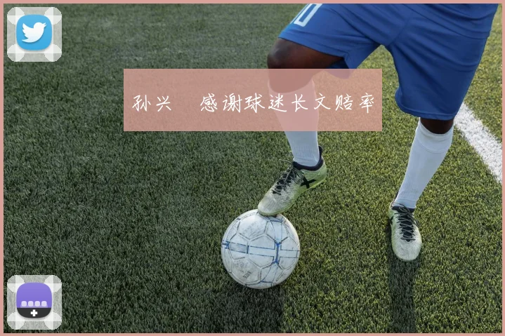 孙兴慜感谢球迷长文赔率