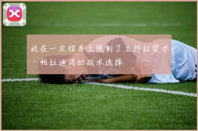 这在一定程度上限制了主帅拉斐尔·帕拉迪诺的战术选择